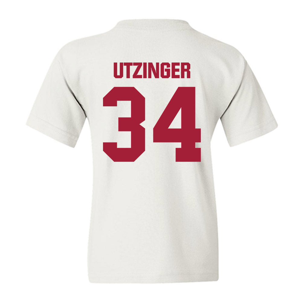 Indiana - NCAA Football : Jeff Utzinger - Classic Shersey Youth T-Shirt-1