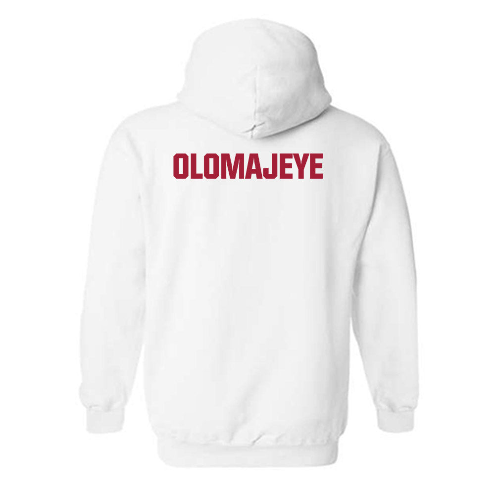Indiana - NCAA Women's Track & Field : Ava Olomajeye - Classic Shersey Hooded Sweatshirt-1