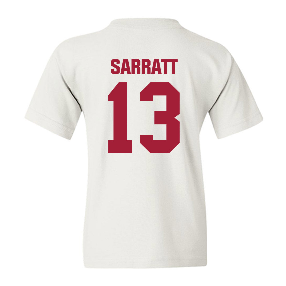 Indiana - NCAA Football : Elijah Sarratt - Classic Shersey Youth T-Shirt-1