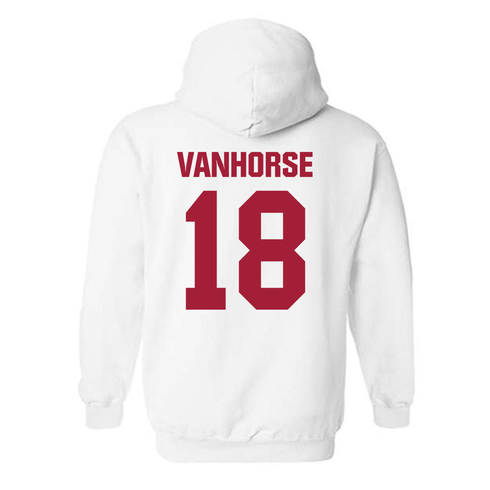 Indiana - NCAA Football : Solomon Vanhorse - Classic Shersey Hooded Sweatshirt-1