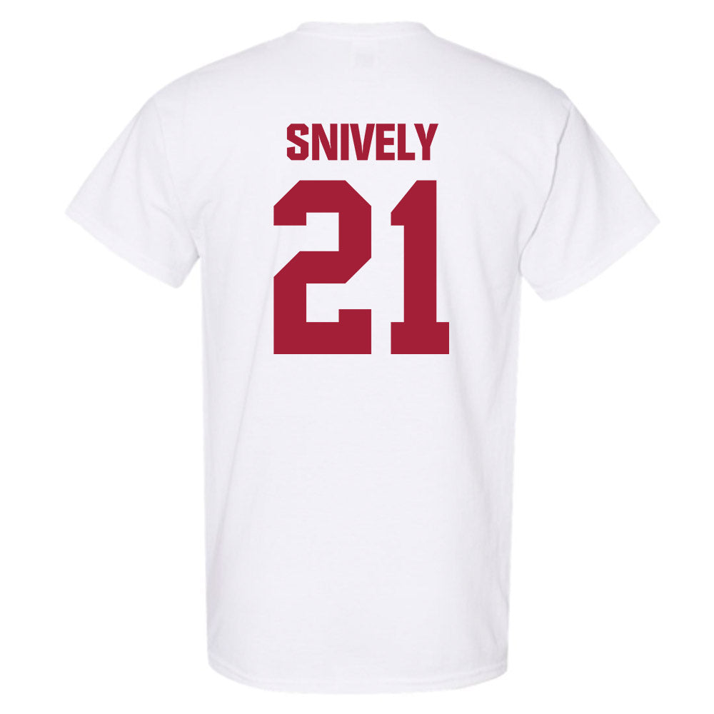 Indiana - NCAA Men's Basketball : Drew Snively - Classic Shersey T-Shirt-1