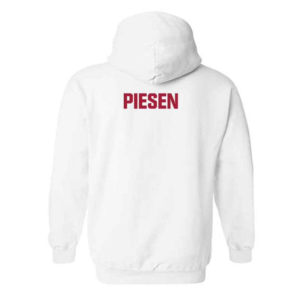 Indiana - NCAA Men's Golf : Nicholas Piesen - Classic Shersey Hooded Sweatshirt-1
