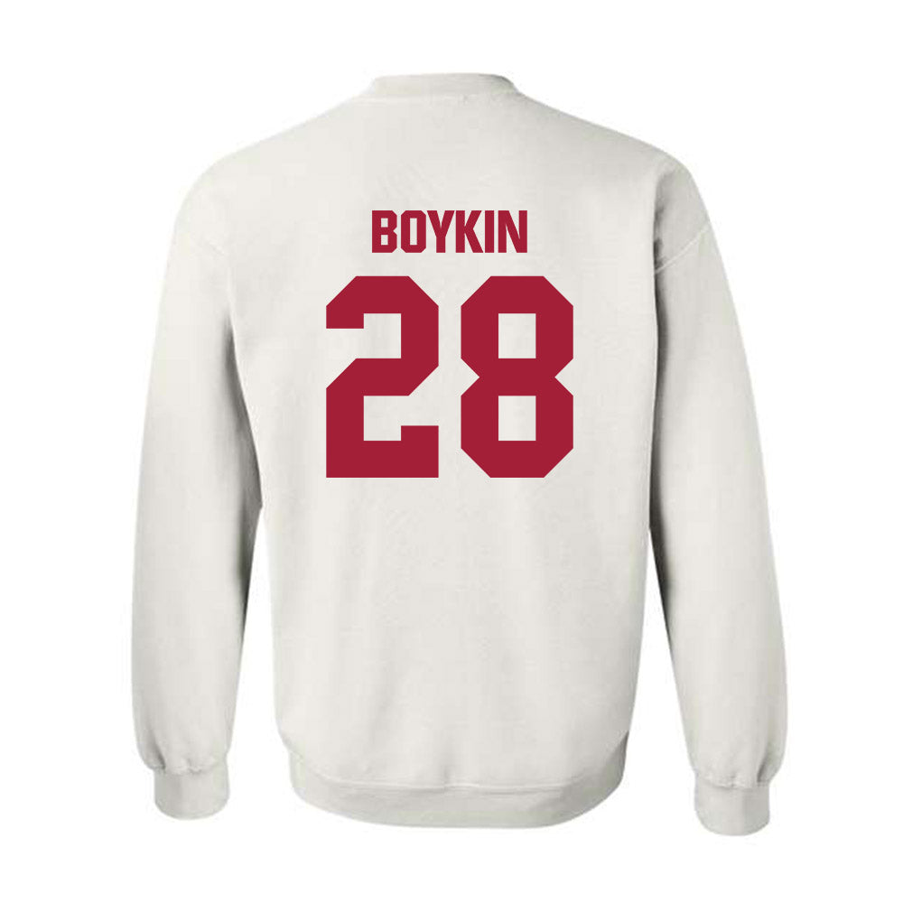 Indiana - NCAA Football : Jaz Boykin - Classic Shersey Crewneck Sweatshirt-1