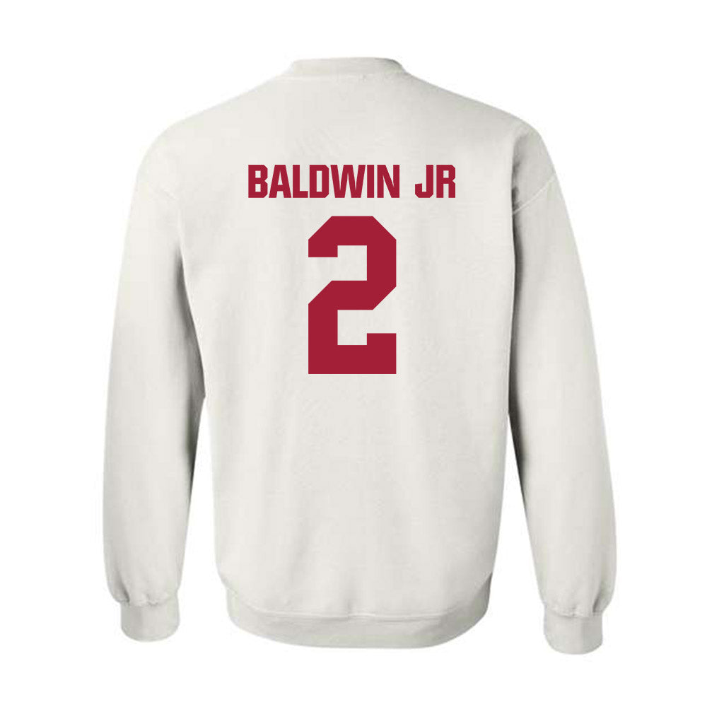Indiana - NCAA Football : Byron Baldwin Jr - Classic Shersey Crewneck Sweatshirt-1