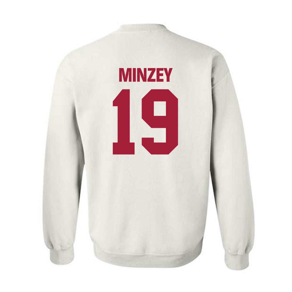 Indiana - NCAA Men's Soccer : Breckin Minzey - Classic Shersey Crewneck Sweatshirt-1