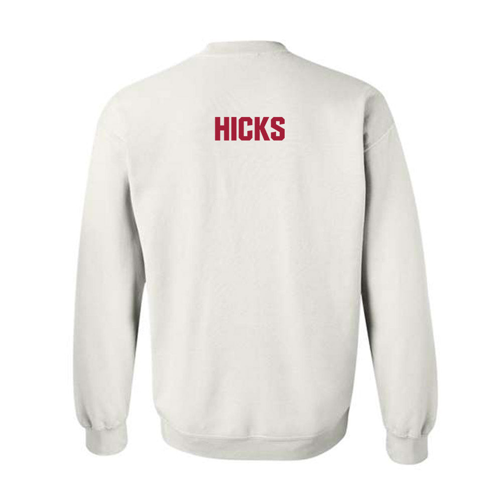 Indiana - NCAA Men's Cross Country : Garrett Hicks - Classic Shersey Crewneck Sweatshirt-1