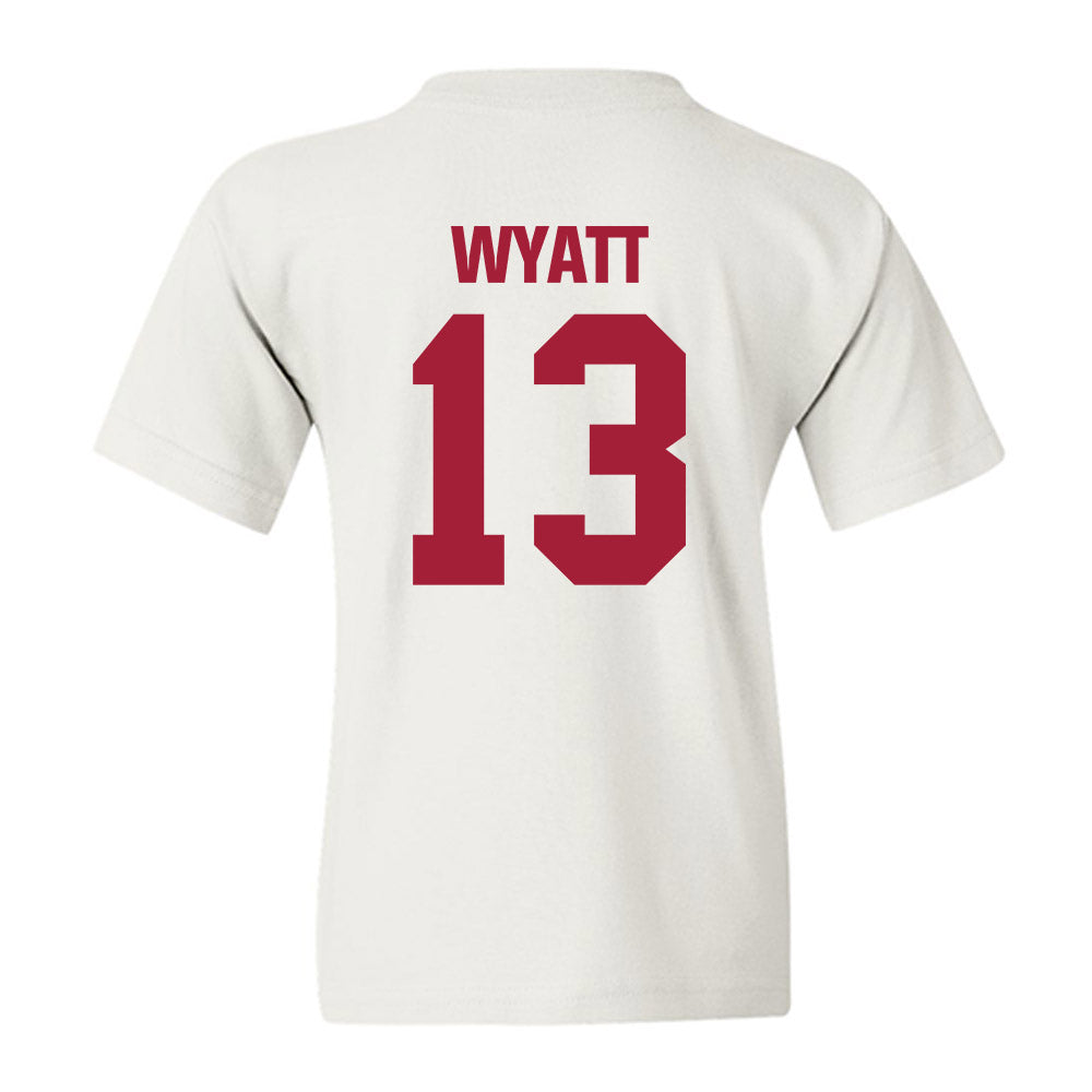 Indiana - NCAA Football : Kellan Wyatt - Classic Shersey Youth T-Shirt-1