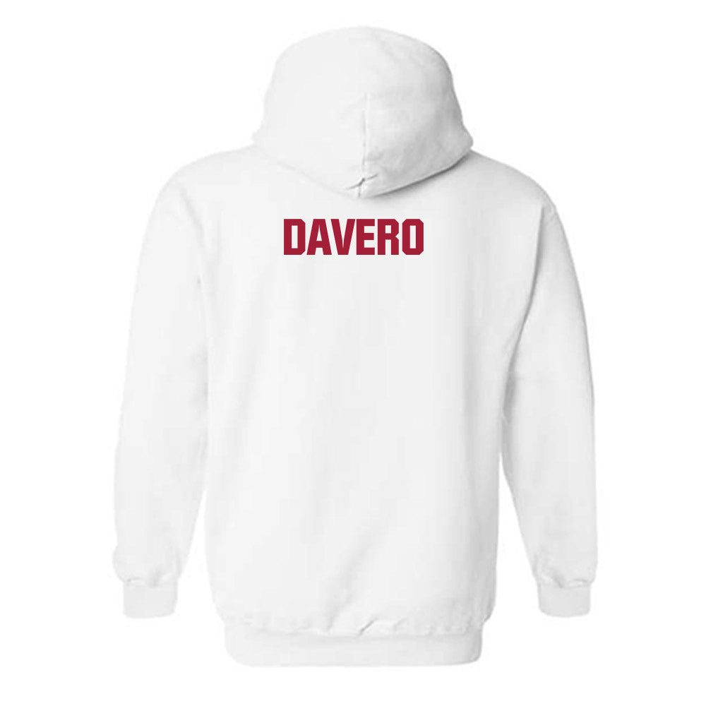 Indiana - NCAA Men's Track & Field : Vince Davero - Classic Shersey Hooded Sweatshirt-1