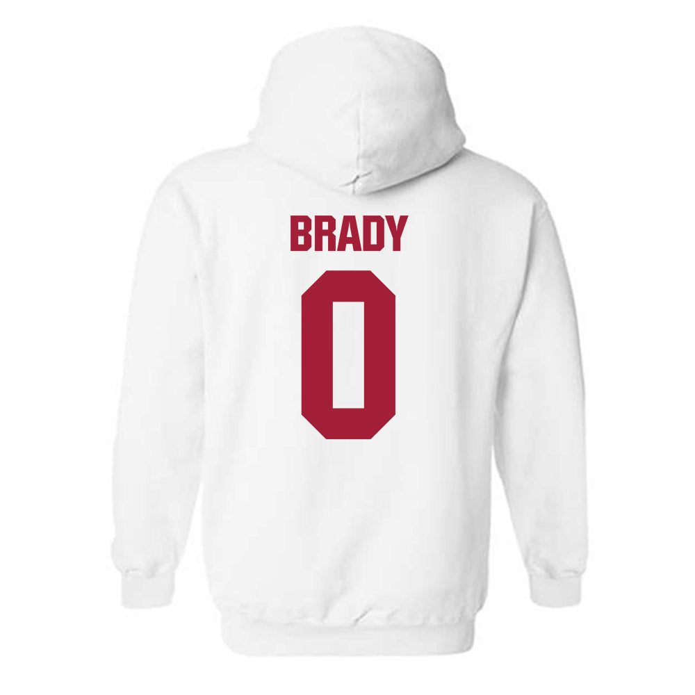 Indiana - NCAA Football : Jonathan Brady - Classic Shersey Hooded Sweatshirt-1