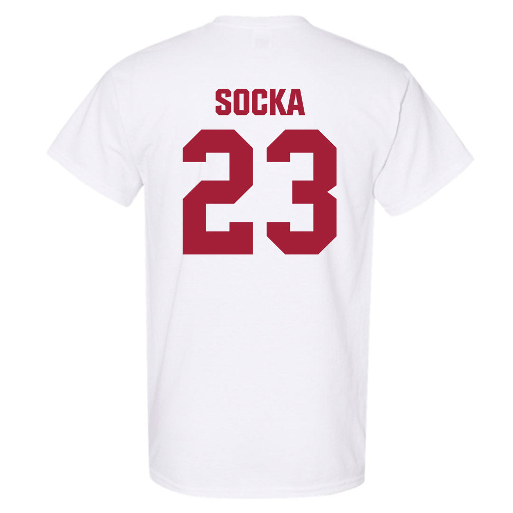 Indiana - NCAA Women's Basketball : Zania Socka - Classic Shersey T-Shirt-1