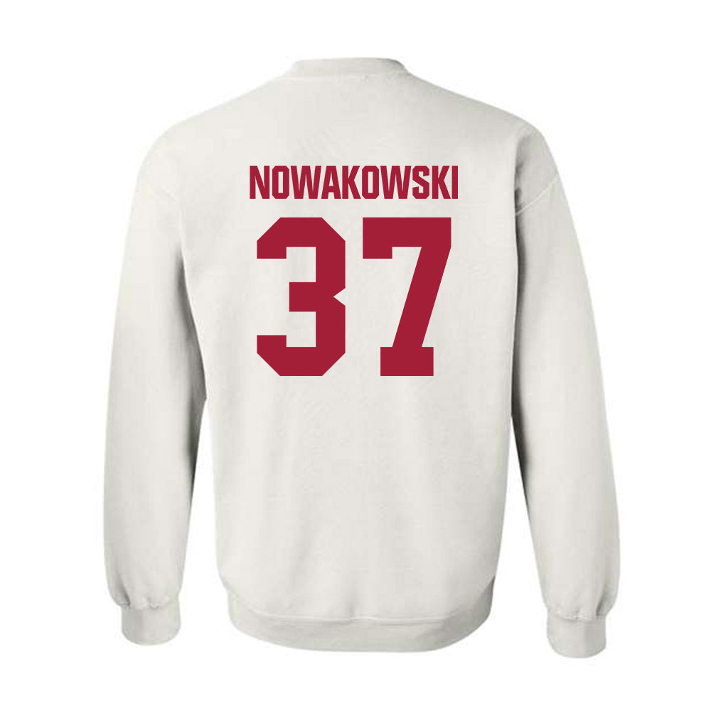 Indiana - NCAA Football : Riley Nowakowski - Classic Shersey Crewneck Sweatshirt-1