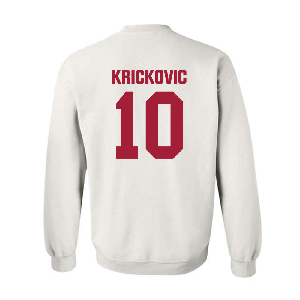 Indiana - NCAA Women's Volleyball : Teodora Krickovic - Classic Shersey Crewneck Sweatshirt-1