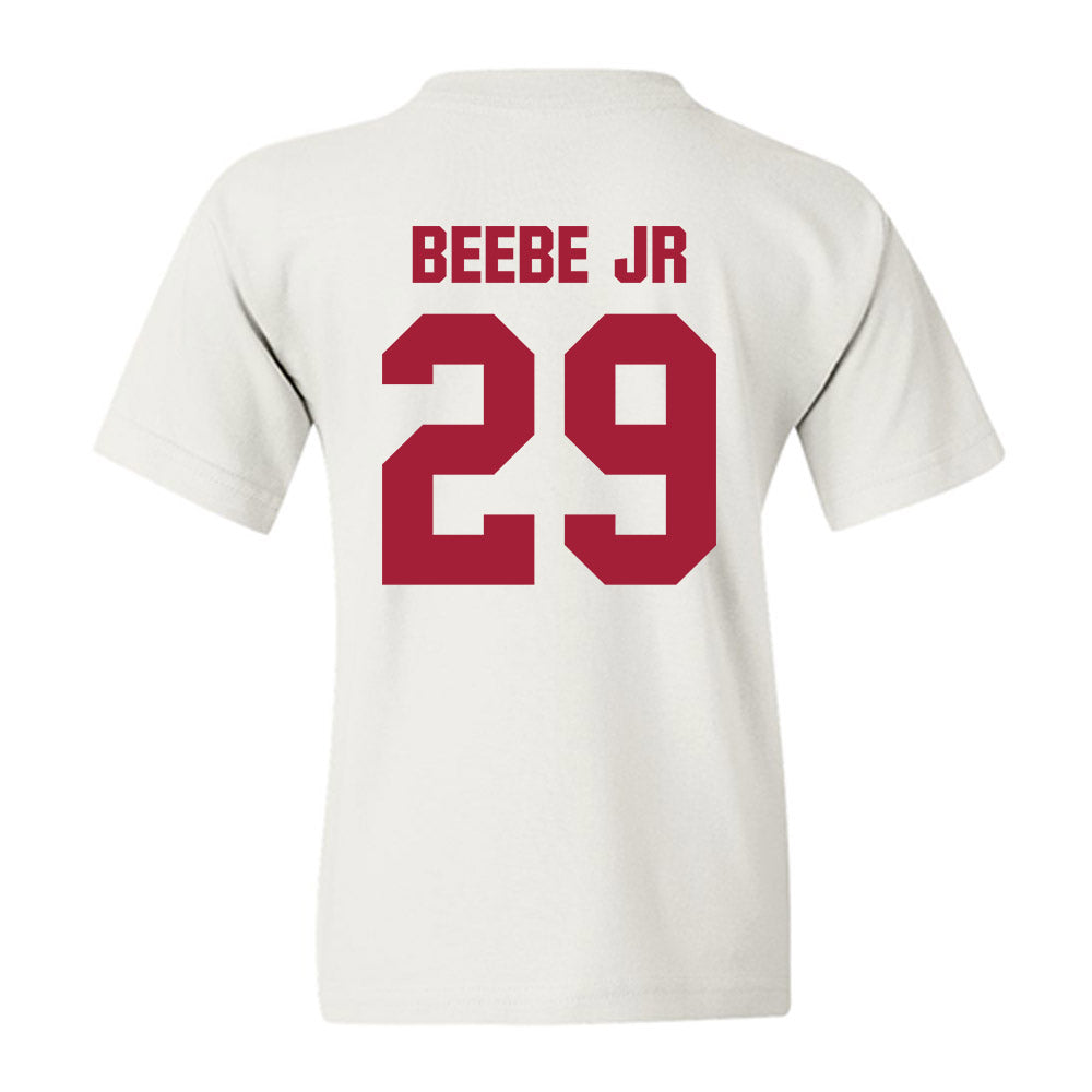 Indiana - NCAA Football : Lee Beebe Jr - Classic Shersey Youth T-Shirt-1