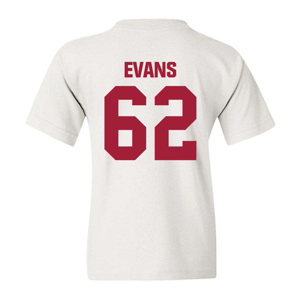 Indiana - NCAA Football : Drew Evans - Classic Shersey Youth T-Shirt-1
