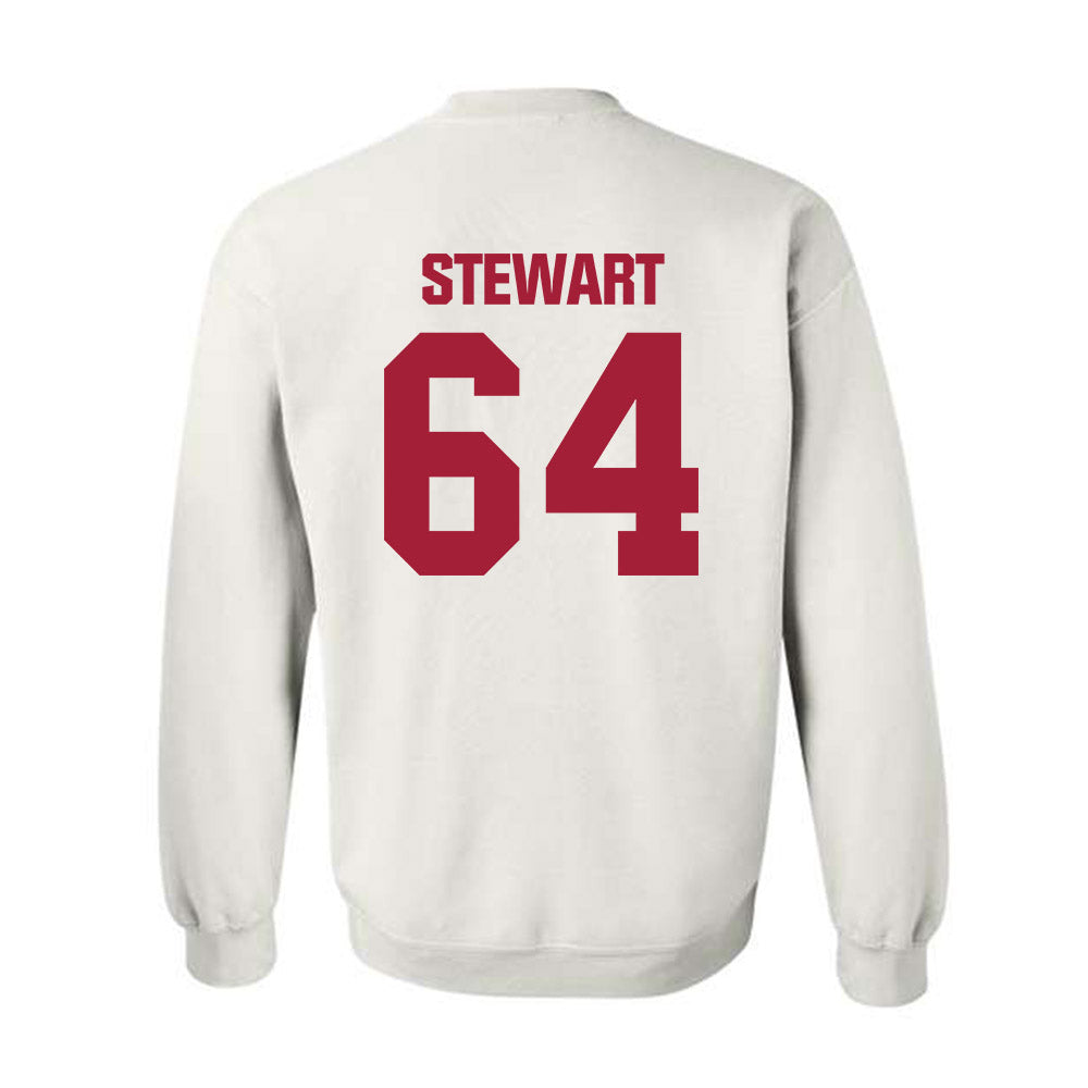 Indiana - NCAA Football : Race Stewart - Classic Shersey Crewneck Sweatshirt-1