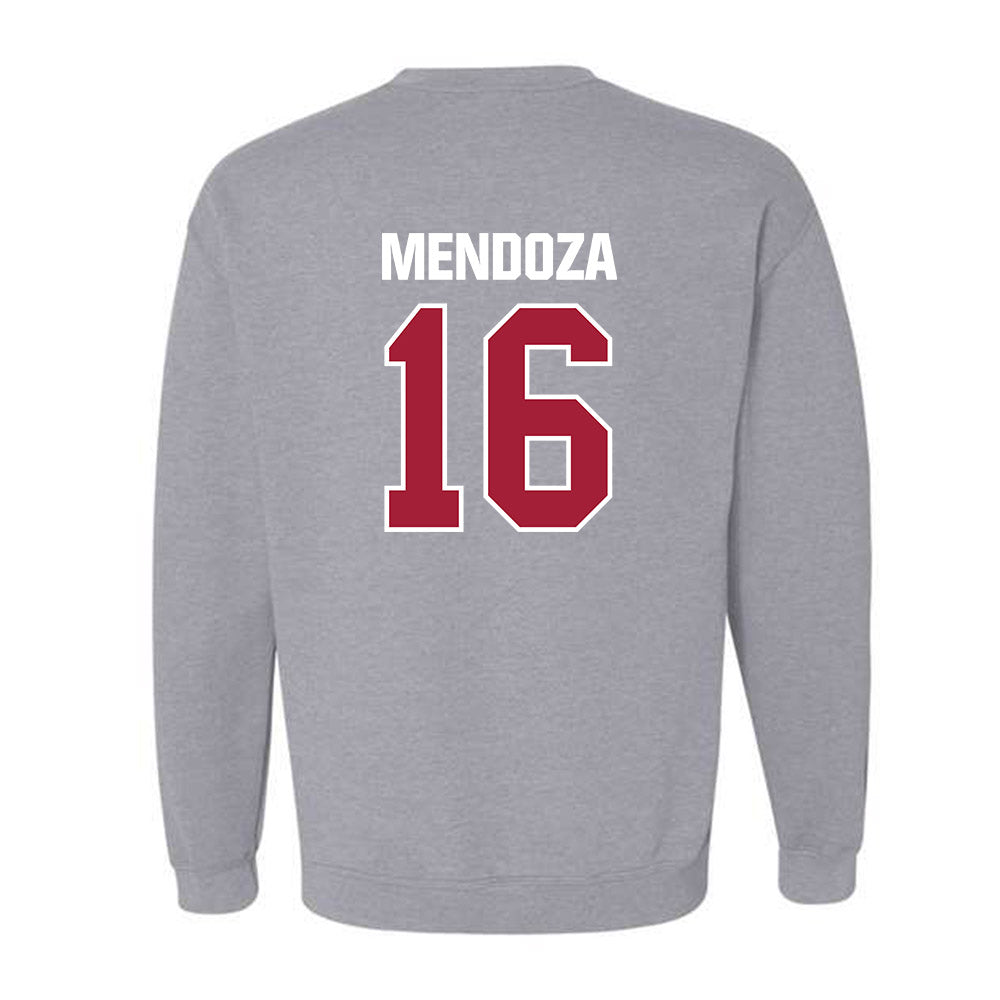 Indiana - NCAA Football : Alberto Mendoza - Classic Shersey Crewneck Sweatshirt-1