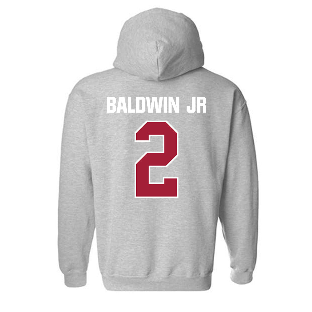 Indiana - NCAA Football : Byron Baldwin Jr - Classic Shersey Hooded Sweatshirt-1