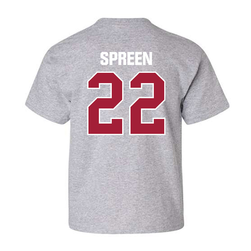 Indiana - NCAA Women's Basketball : Chloe Spreen - Classic Shersey Youth T-Shirt-1