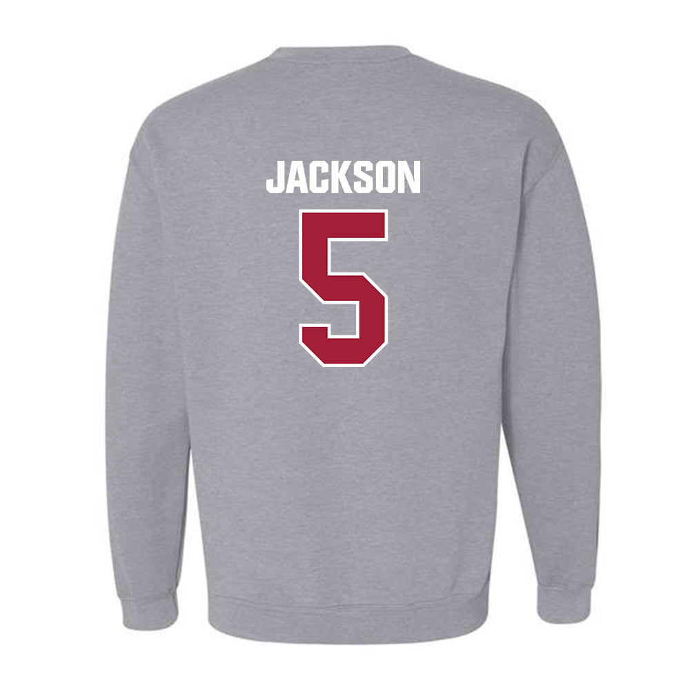Indiana - NCAA Women's Volleyball : Audrey Jackson - Classic Shersey Crewneck Sweatshirt-1