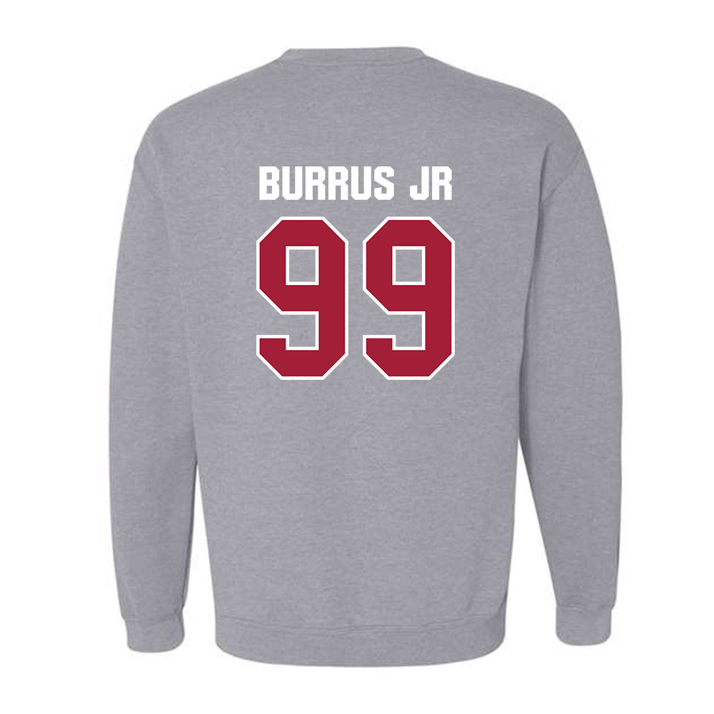 Indiana - NCAA Football : Tyrone Burrus Jr - Classic Shersey Crewneck Sweatshirt-1