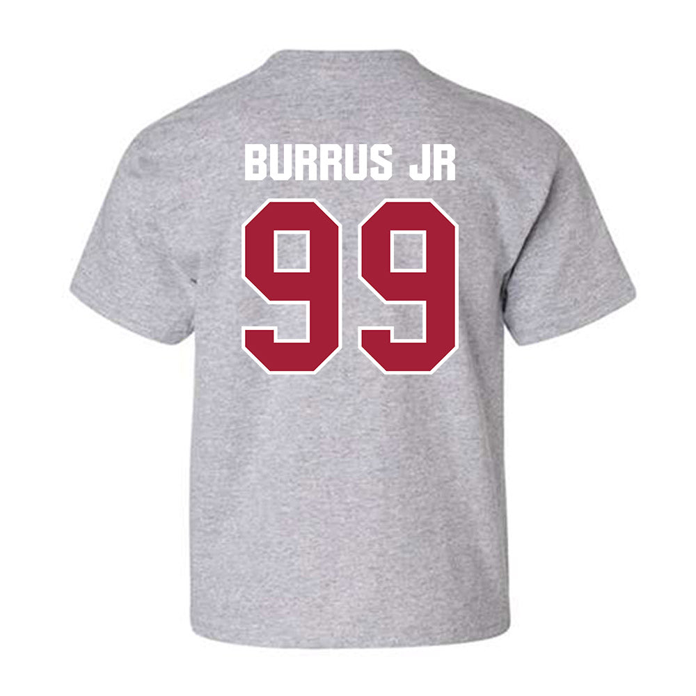Indiana - NCAA Football : Tyrone Burrus Jr - Classic Shersey Youth T-Shirt-1