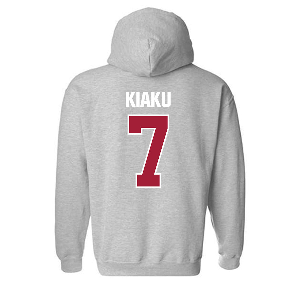 Indiana - NCAA Women's Basketball : Jerni Kiaku - Classic Shersey Hooded Sweatshirt-1