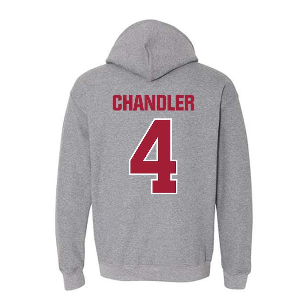 Indiana - NCAA Football : Davion Chandler - Classic Shersey Hooded Sweatshirt-1