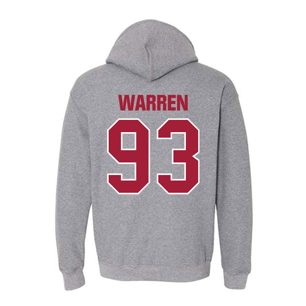 Indiana - NCAA Football : Quinn Warren - Classic Shersey Hooded Sweatshirt-1