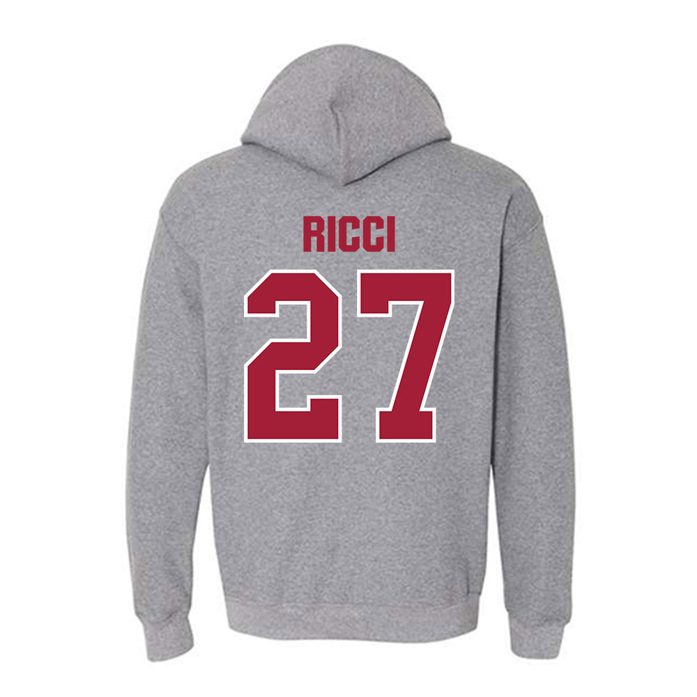 Indiana - NCAA Women's Field Hockey : Theresa Ricci - Classic Shersey Hooded Sweatshirt-1