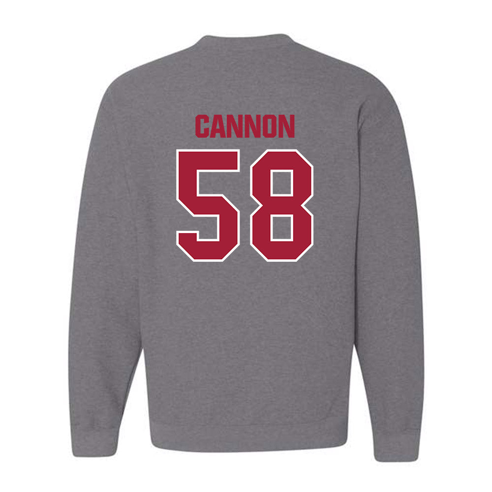 Indiana - NCAA Football : Aden Cannon - Classic Shersey Crewneck Sweatshirt-1