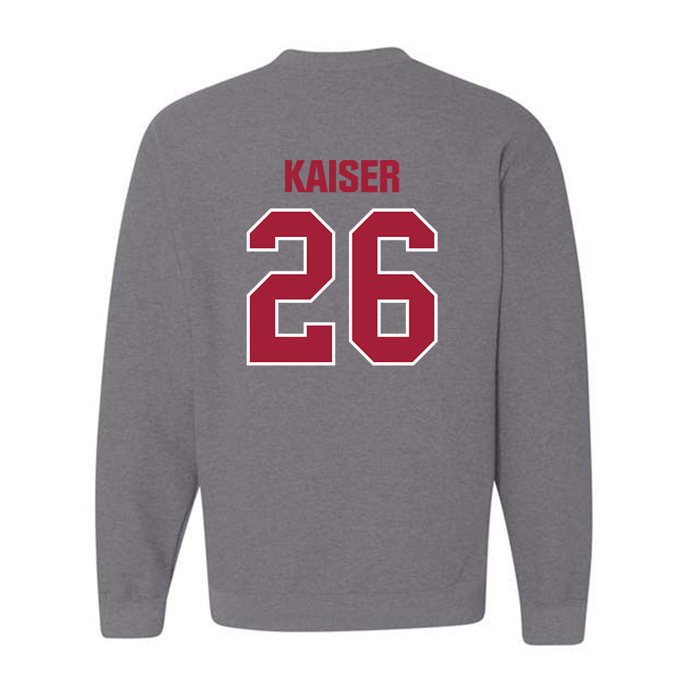 Indiana - NCAA Football : Cade Kaiser - Classic Shersey Crewneck Sweatshirt-1