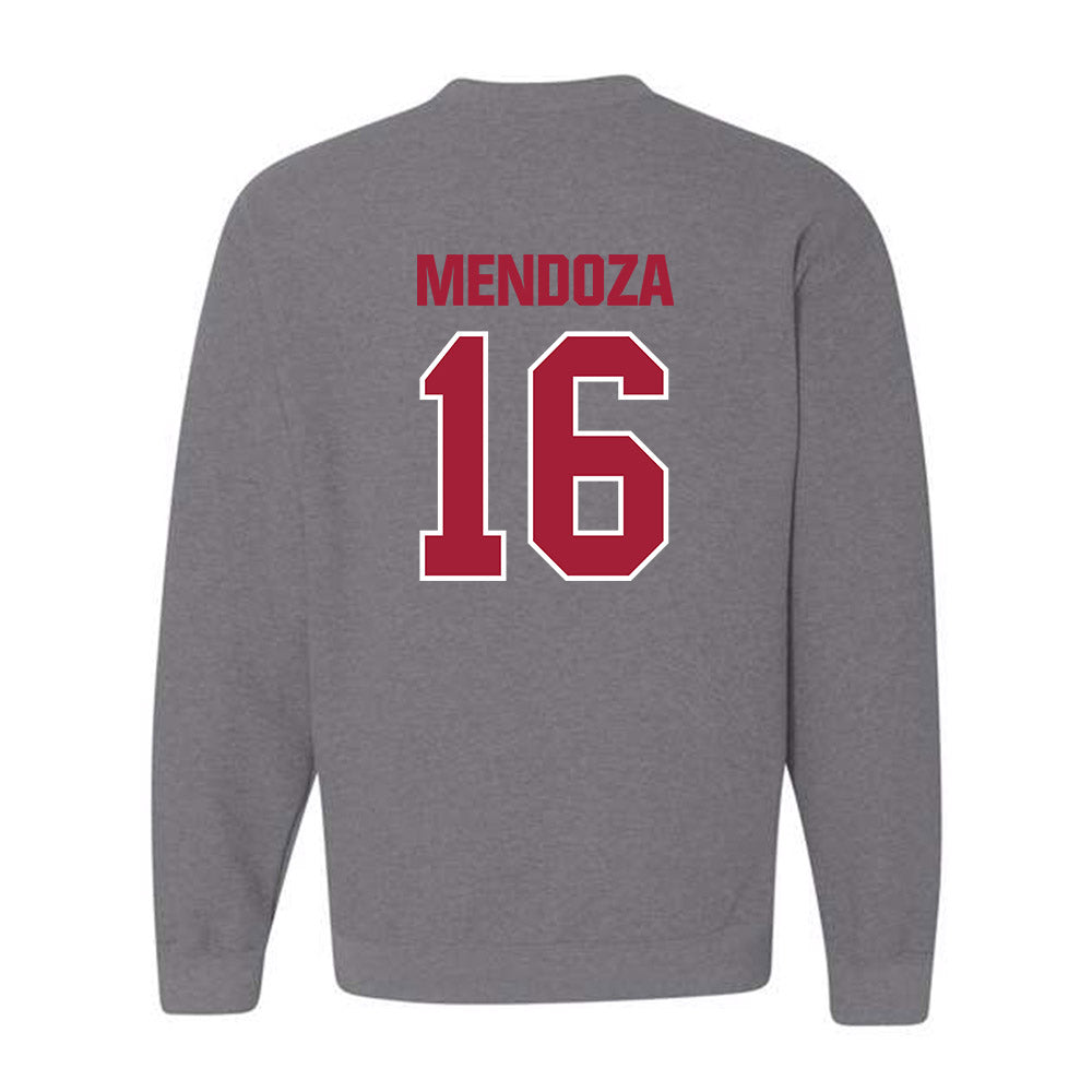 Indiana - NCAA Football : Alberto Mendoza - Classic Shersey Crewneck Sweatshirt-1