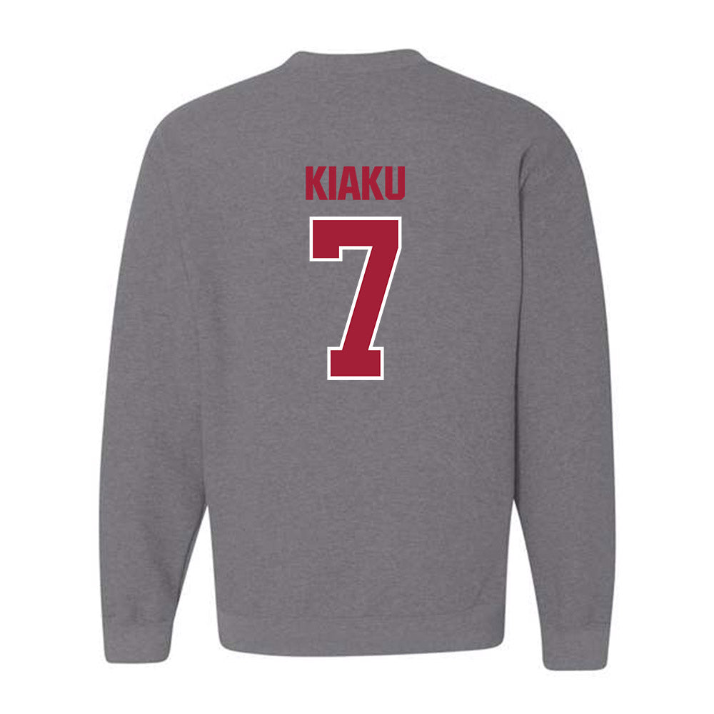 Indiana - NCAA Women's Basketball : Jerni Kiaku - Classic Shersey Crewneck Sweatshirt-1