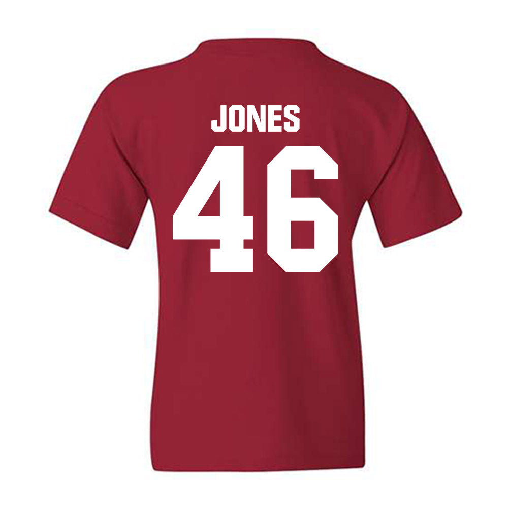 Indiana - NCAA Football : Isaiah Jones - Classic Shersey Youth T-Shirt-1