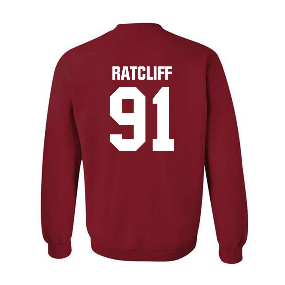 Indiana - NCAA Football : Dominique Ratcliff - Classic Shersey Crewneck Sweatshirt-1