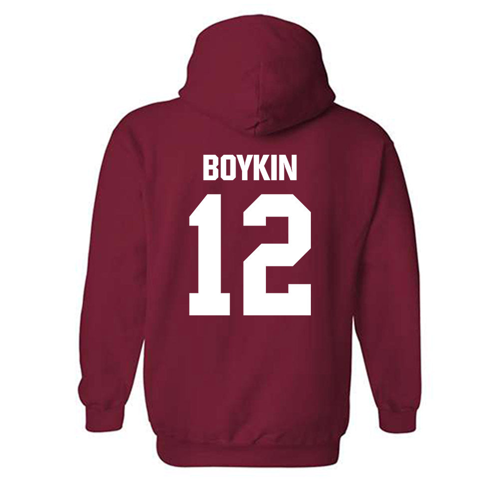 Indiana - NCAA Football : Devan Boykin - Classic Shersey Hooded Sweatshirt-1