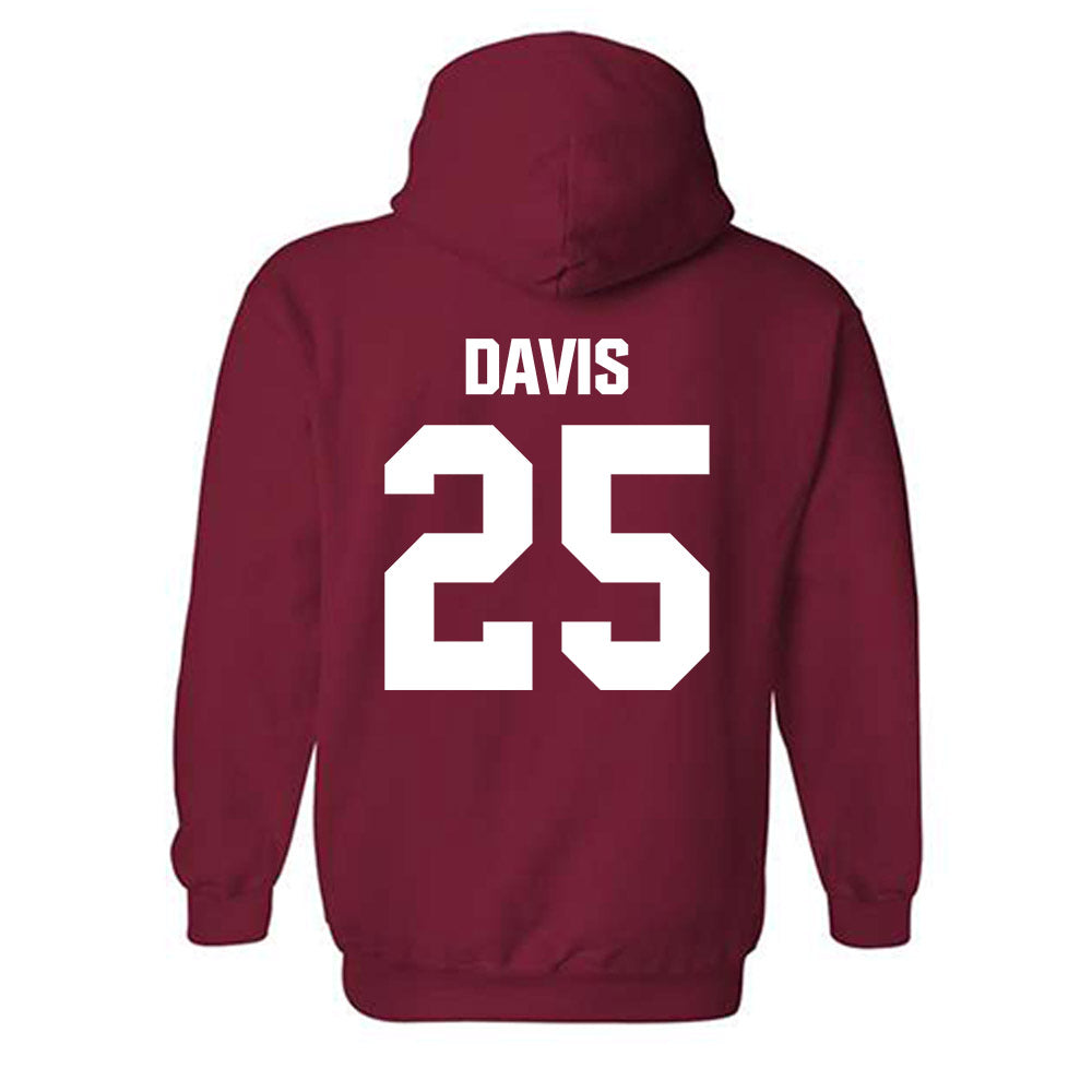 Indiana - NCAA Women's Field Hockey : Ella Davis - Classic Shersey Hooded Sweatshirt-1