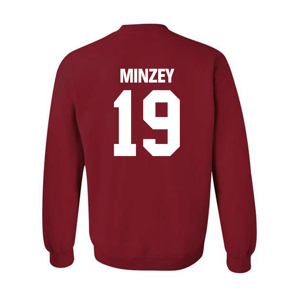Indiana - NCAA Men's Soccer : Breckin Minzey - Classic Shersey Crewneck Sweatshirt-1
