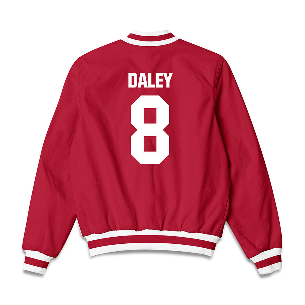 Indiana - NCAA Football : Stephen Daley - Bomber Jacket-1