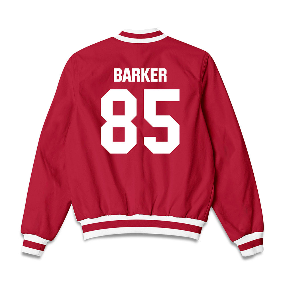 Indiana - NCAA Football : Andrew Barker - Bomber Jacket-1