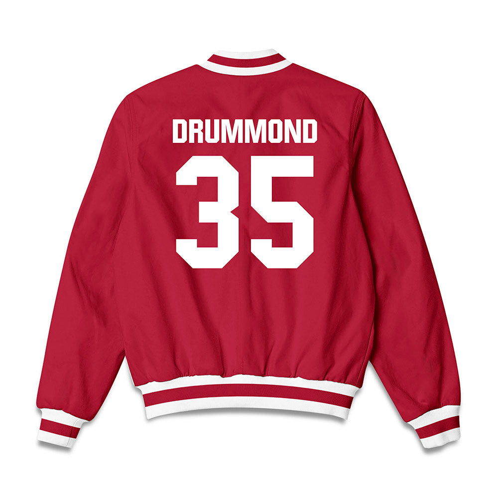 Indiana - NCAA Softball : Peyton Drummond - Bomber Jacket-1