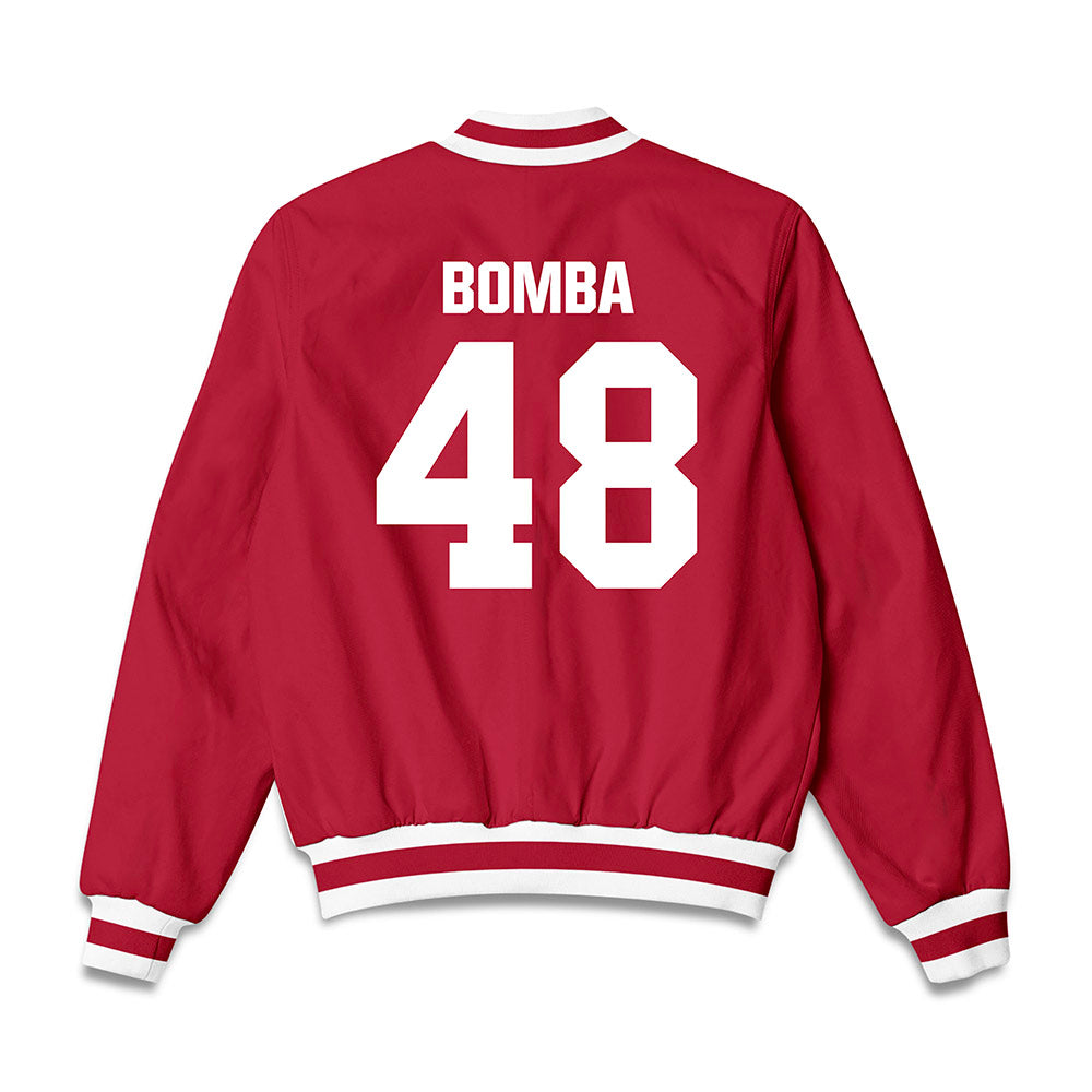 Indiana - NCAA Football : James Bomba - Bomber Jacket-1