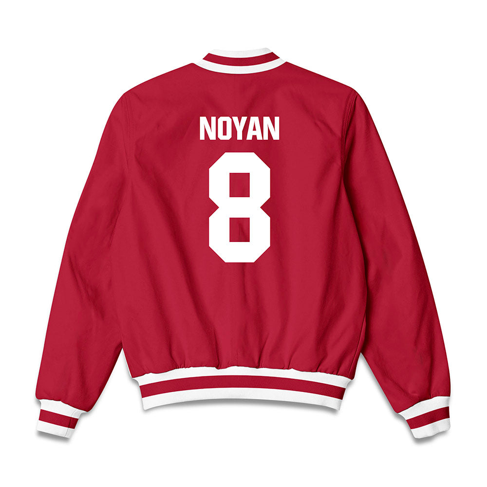 Indiana - NCAA Women's Basketball : Edessa Noyan - Bomber Jacket-1