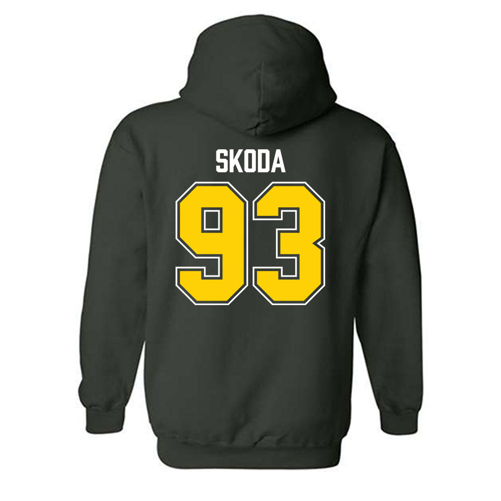 UVM - NCAA Women's Ice Hockey : Morgann Skoda - Classic Shersey Hooded Sweatshirt-1