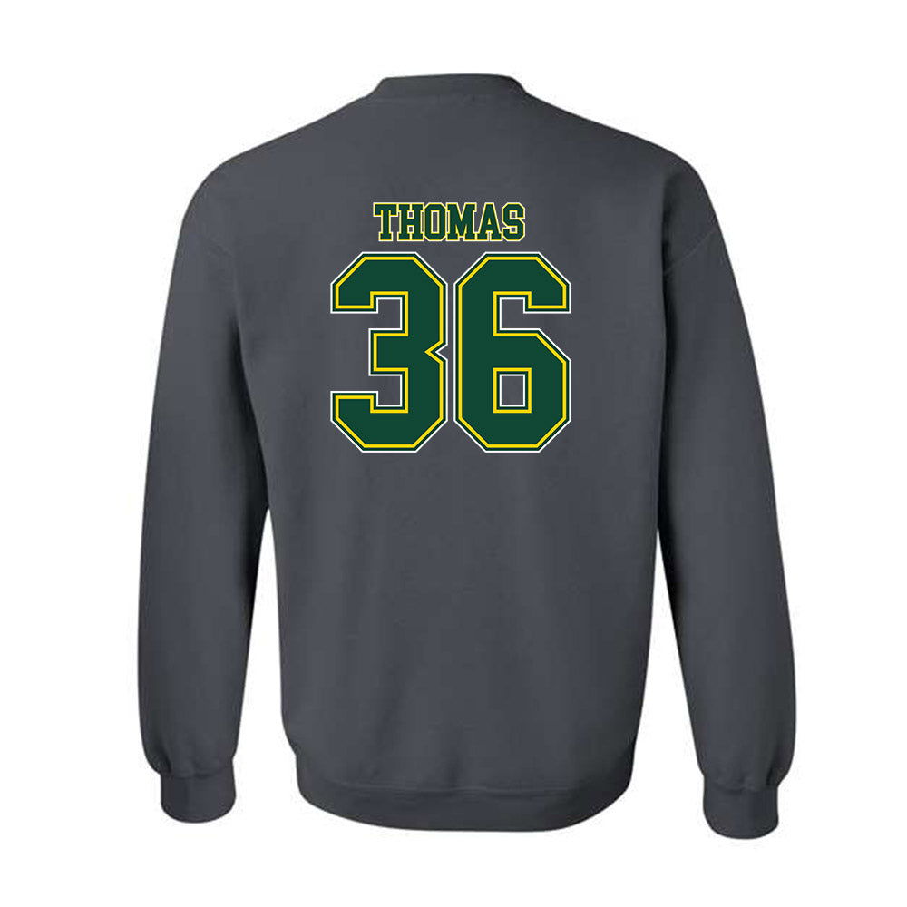 UVM - NCAA Men's Lacrosse : John Thomas - Classic Shersey Crewneck Sweatshirt-1