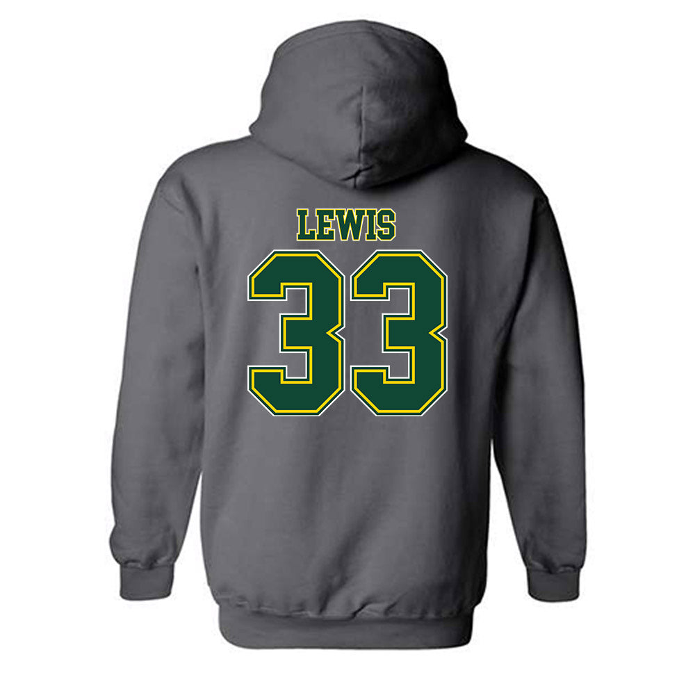 UVM - NCAA Men's Lacrosse : Hudson Lewis - Classic Shersey Hooded Sweatshirt-1