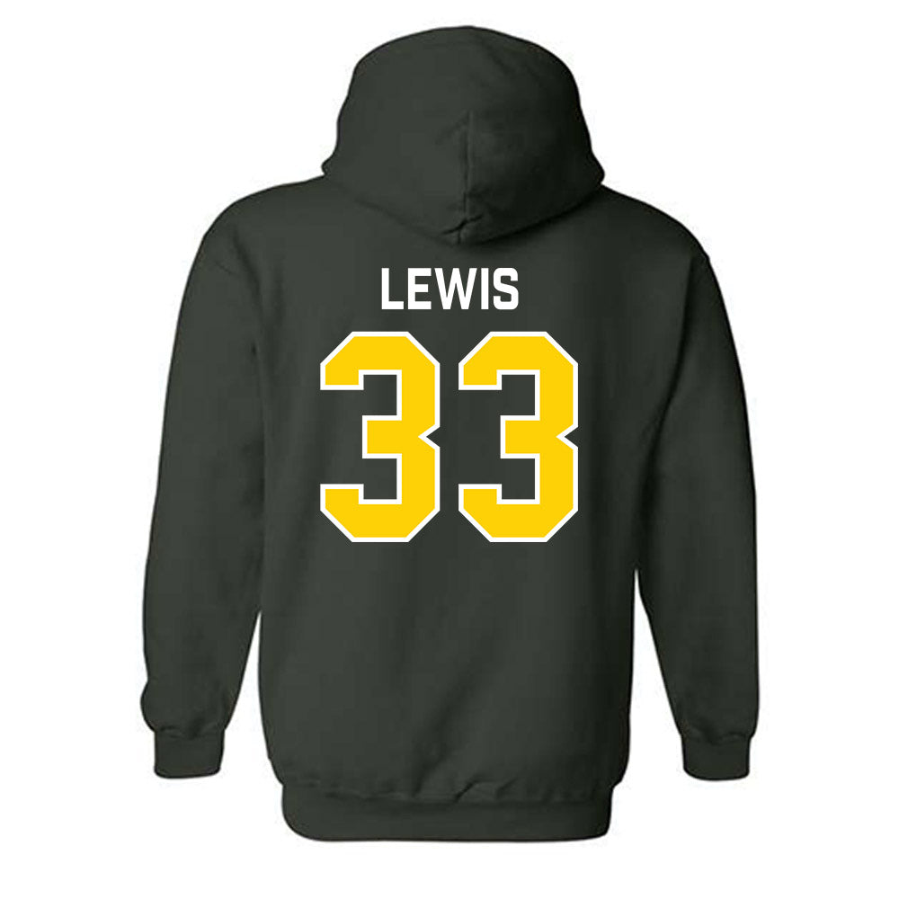 UVM - NCAA Men's Lacrosse : Hudson Lewis - Classic Shersey Hooded Sweatshirt-1