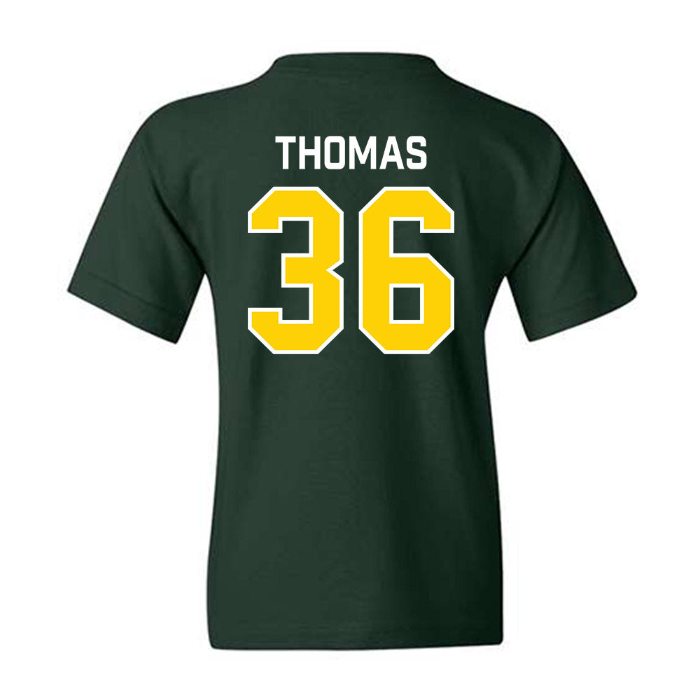 UVM - NCAA Men's Lacrosse : John Thomas - Classic Shersey Youth T-Shirt-1