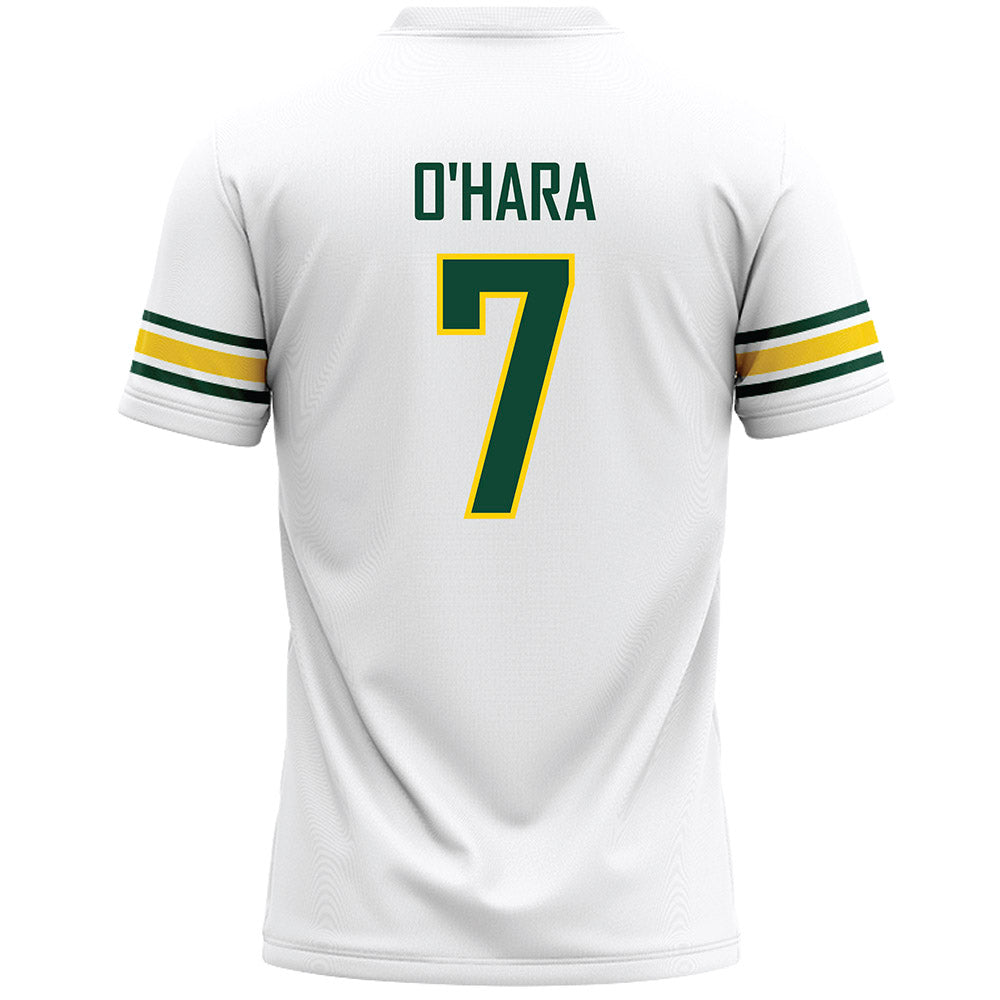 UVM - NCAA Men's Lacrosse : Finn O'Hara - White Lacrosse Jersey -1