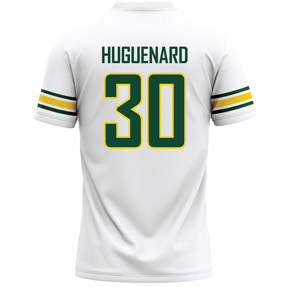 UVM - NCAA Men's Lacrosse : Connor Huguenard - White Lacrosse Jersey -1